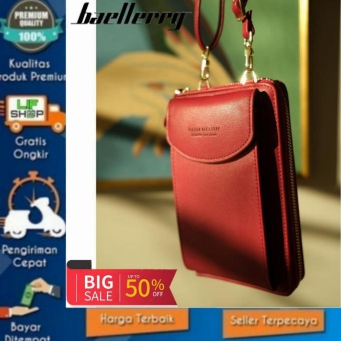 Dompet Kalung Hp Selempang Wanita Baellerry 8519 Ori Tas Handbag Pouch
