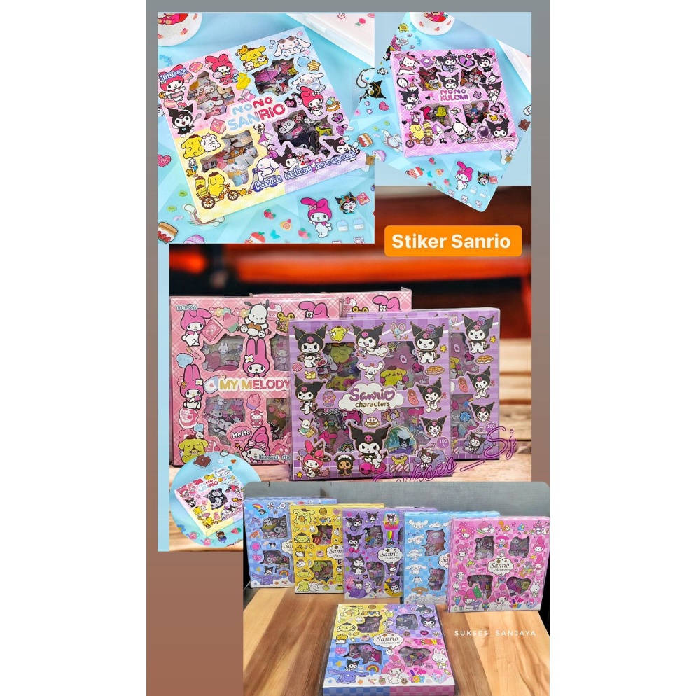 

New Recommended STIKER SANRIO ISI 100 LEMBAR