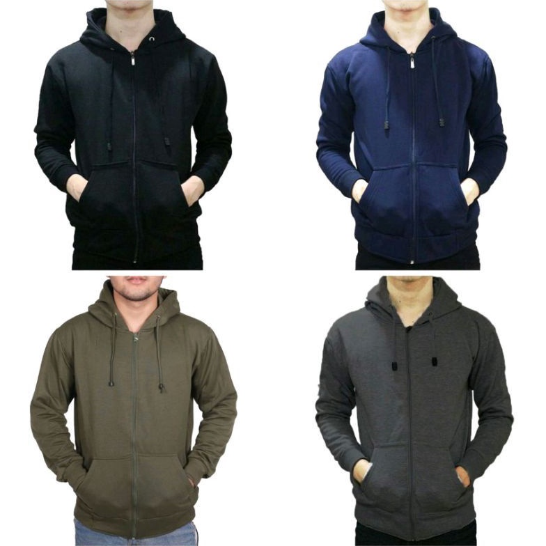 [CODEBARANG550ATG] SWEATER HOODIE_POLOS ZIPPER.PRIA WANITA.size.M_L_XL_XXL_XXXL DS9