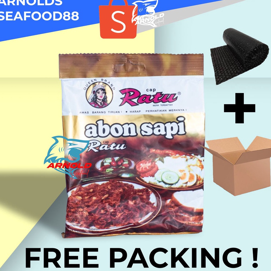

PBLH2266 Abon Sapi Cap Ratu 1 Bungkus 90 gr