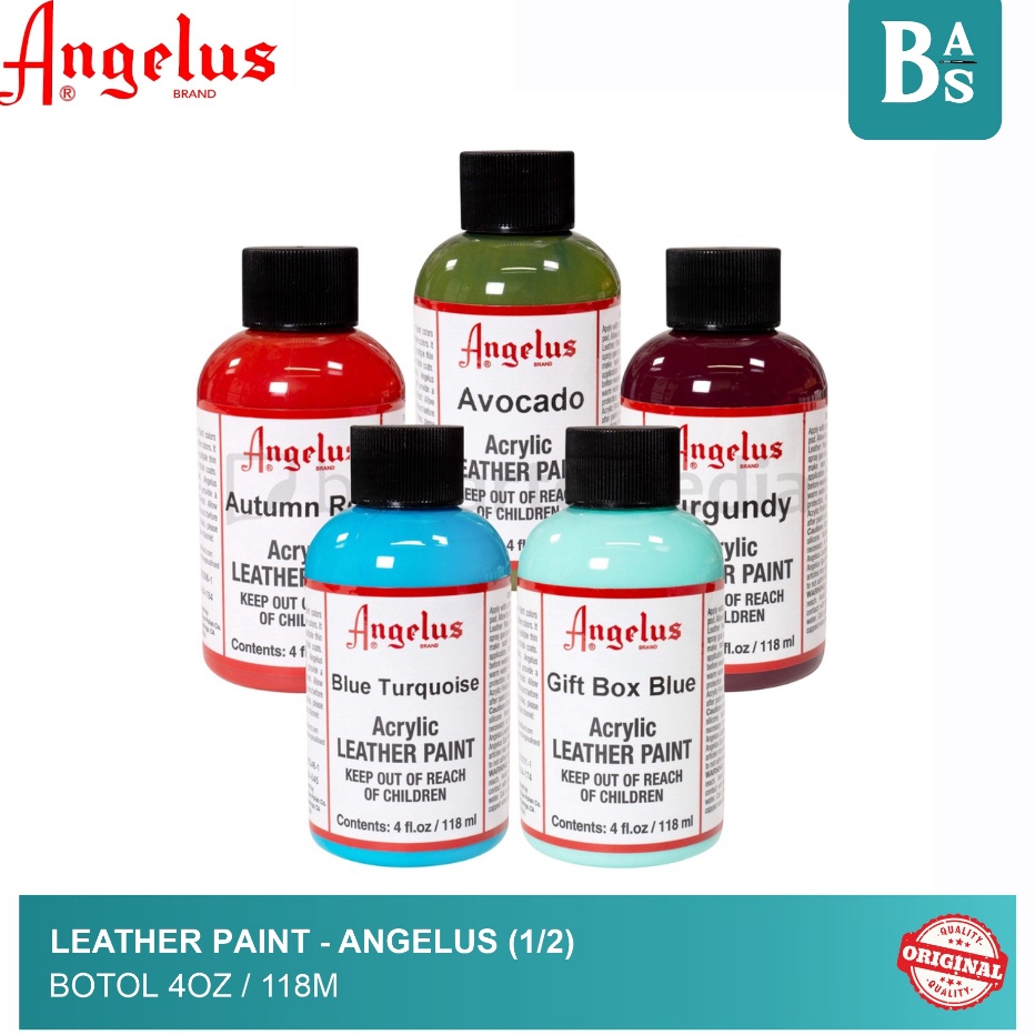 

Terupdate Angelus Acrylic Leather Paint 4oz 118ml 1/2 Big Sale