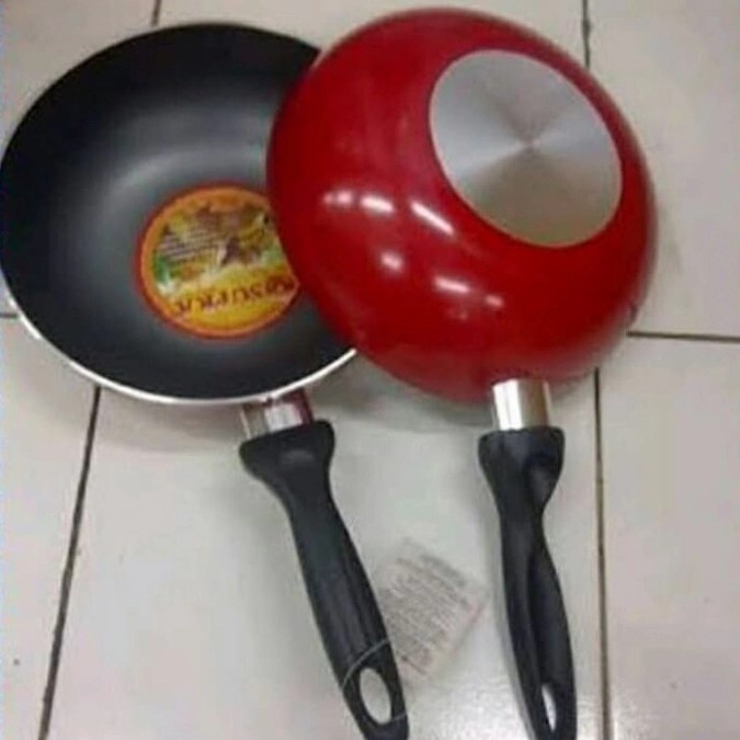 ✅KLH✅ Supra Teflon Mini Wok 22 Cm TERBATAS
