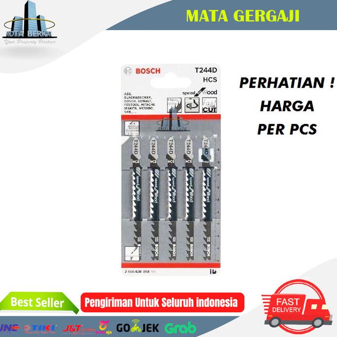 ___] MATA GERGAJI JIGSAW/ HCS JIGSAW BLADE T244D