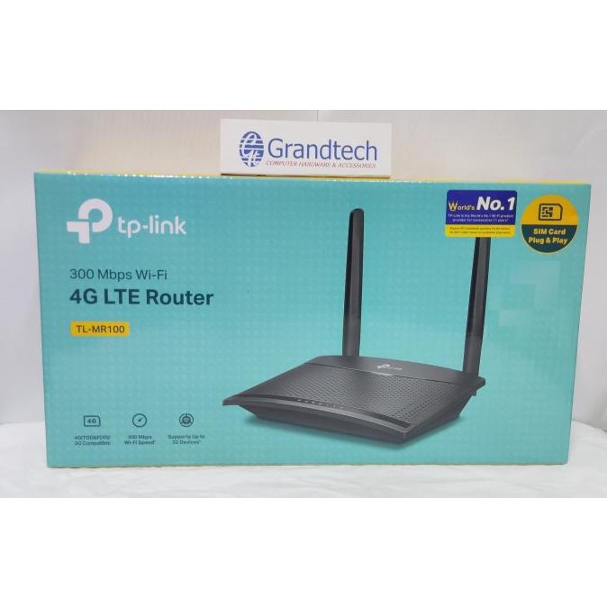 Tp-Link Tplink Mr-100 / Mr 100 4G Lte Wireless Router Saigedaisy