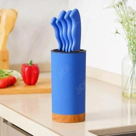 Best Seller Ace - Krischef Set Pisau Dapur Elegant / Knife Block Set Ethanalinskystore