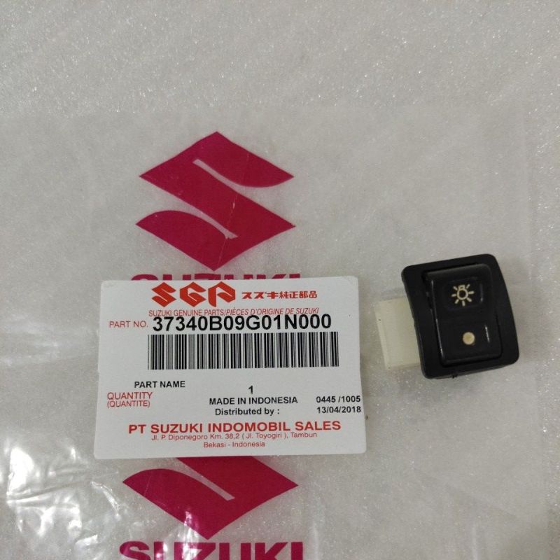 Tombol Saklar Lampu Suzuki Smash Shogun 125 Nex fi axelo skydrive Original
