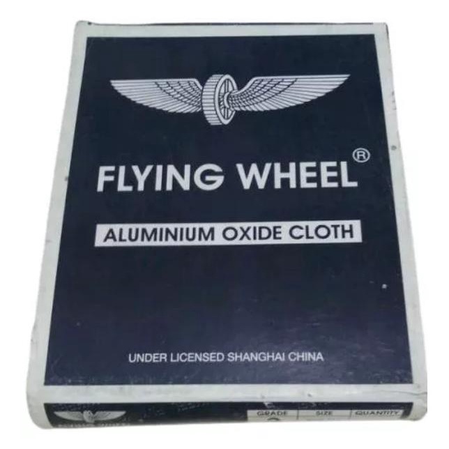 @@@@] FLYING WHEEL AMPLAS BESI NO. 2 - IRON SANDPAPER NO. 2