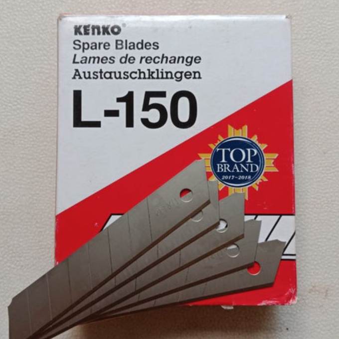 

(T51-✯) ISI PISAU CUTTER KENKO L 150 (harga perpack isi 12 tube)ご!