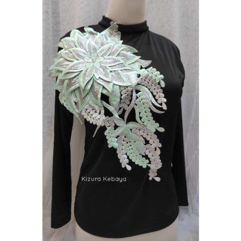 Acc Bordir Tempel tanpa payet