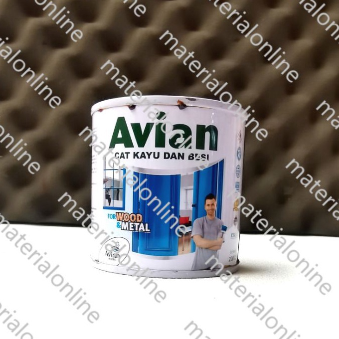 

[O91-❦] AVIAN Cat Minyak Kayu Dan Besi 200cc 200 cc Kaleng Kecil Sedang Warna❤.!