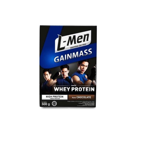 Susu High Protein L-Men Gain Mass Whey Protein Chocolate 500 gr