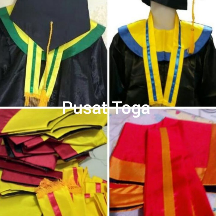 [LTC/❦) BAJU TOGA WISUDA READY ANAK TK PAUD BERKUALITAS 1 SET 100% ORIGINAL - trending✔