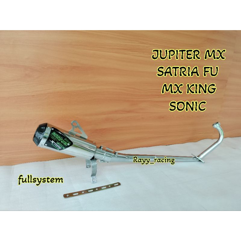knalpot racing NORIFUMI untuk motor JUPITER MX KARBU OLD.JUPITER MX NEW/SATRIA FU KARBU OLD.SATRIA F