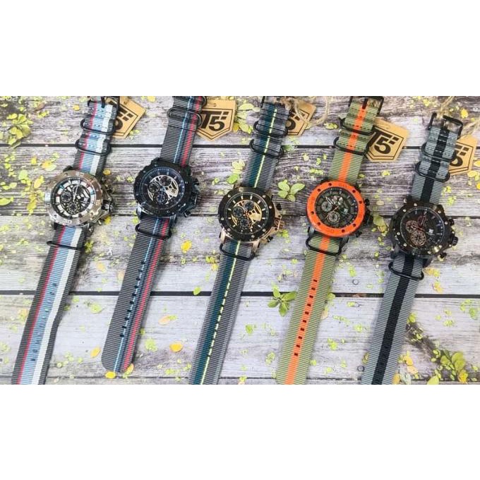 DiskonSale Jam tangan Pria Fashion T5 H3946G Original Tanggal Dan Chrono Aktif Murah 1066