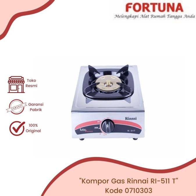 {{{{{{] Kompor Gas Rinnai RI-511 T / Kompor Gas 1 Tungku