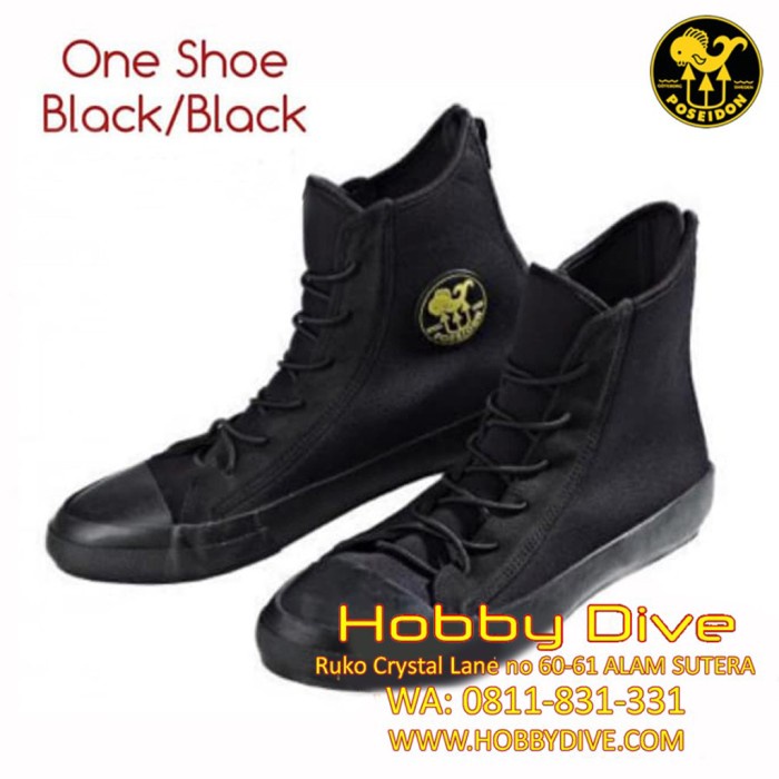 Poseidon One Shoe Black/BK PSN-0251-8647
