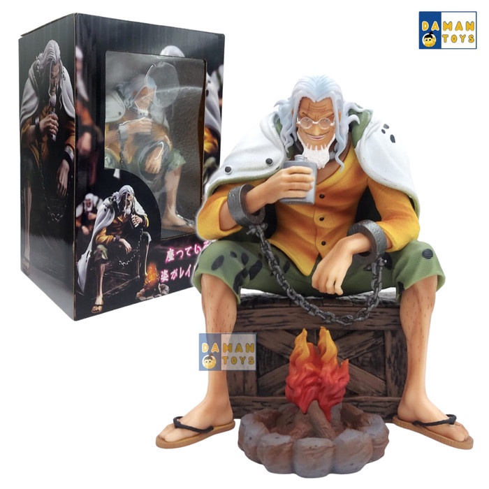 One Piece Action figure Silvers Rayleigh Resin Statue Anime