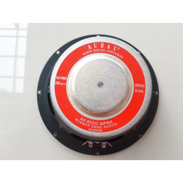 SALE SPEAKER 8 INCH WOOFER AUDAX 200 WATT ORIGINAL ASLI 8 IN 8INCH 8IN AUDAX