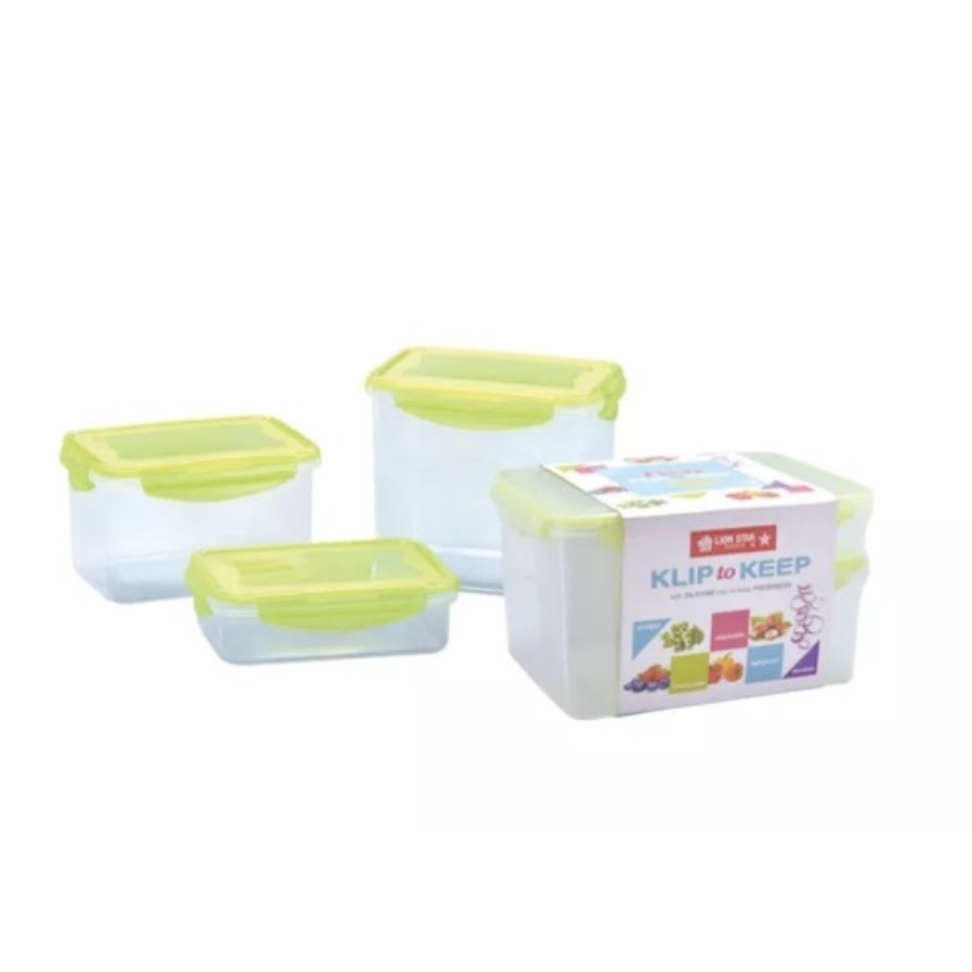 sealware / klip to keep set of 3 KK-91 Basichome lion star