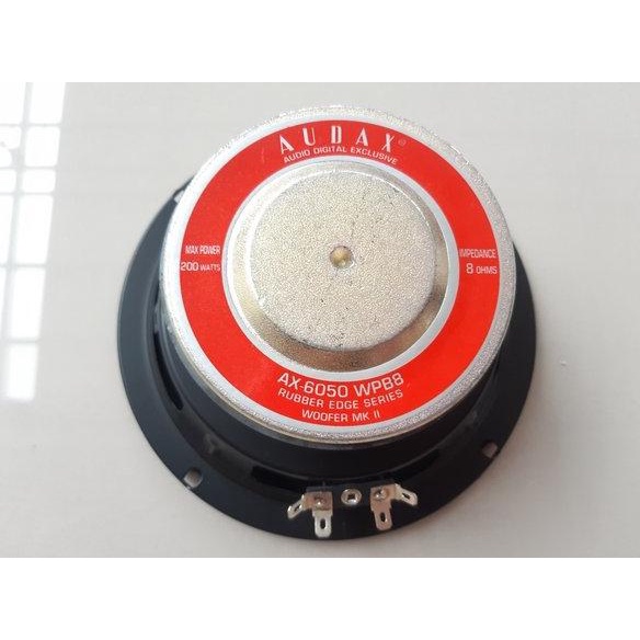 TERMURAH SPEAKER 6 INCH WOOFER AUDAX 200 WATT ORIGINAL ASLI 6 IN 6INCH 6IN AUDAX