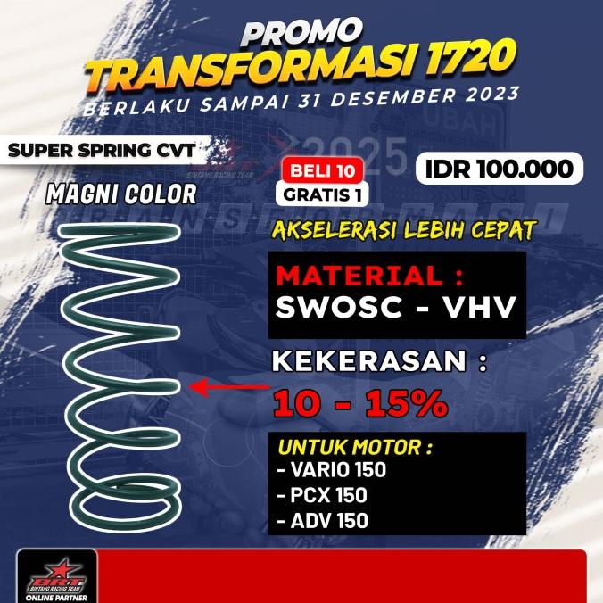 Per CVT / CVT Spring BRT Vario 150/PCX 150/ADV 150