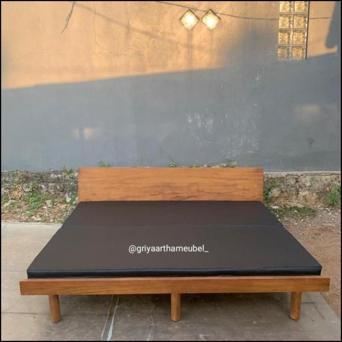 Barang Terlaris Sofa Jati Custom Model Bed / Sofa Santai Jati Readyy Tokomellyana