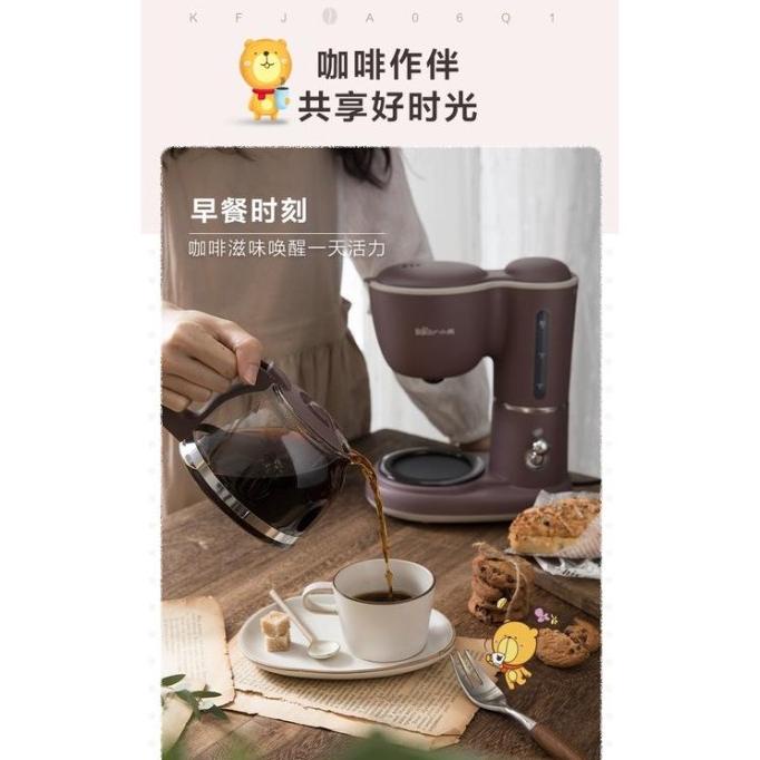 Bear Electric Coffee Maker Tea Maker Mesin Kopi Elektrik Mesin Kopi Bastianabrahamshop