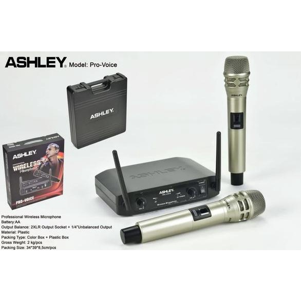 Mic wireless ashley PRO VOICE