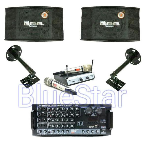 DISKON Paket Sound System Karaoke BMB CS 450 V Bluetooth - 10 inch