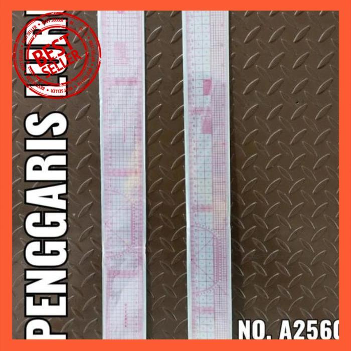 

PENGGARIS JAHIT A2560 QUILTING RULER PENGGARIS JAHIT POLA KAIN | SGW