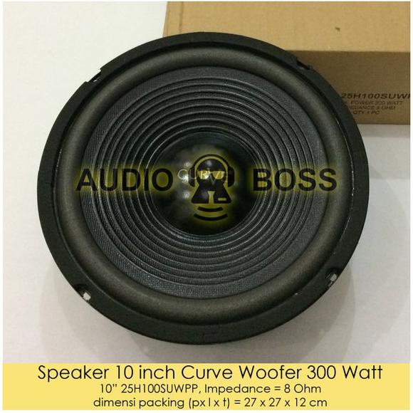 Speaker 10 inch Curve Woofer 300 Watt - Speaker Curve Woofer 300 W 10 inch - Speaker Curve 10 inch W