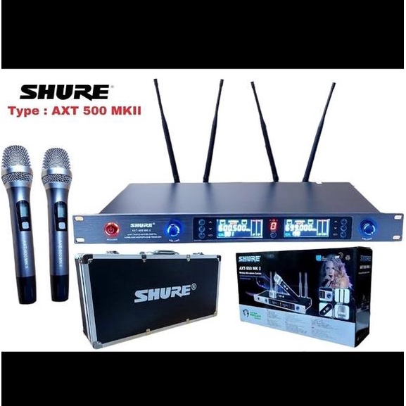 mic wireless Shure AXT500 AXT 500 Handheld Multi Channel