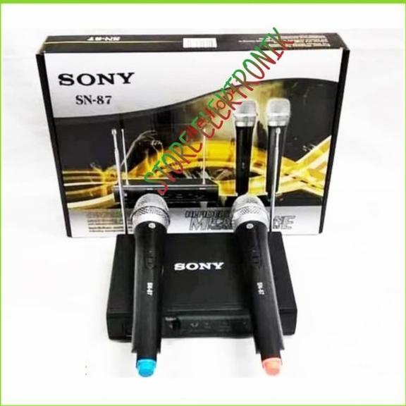 Mic Wireless Sony Sn 87 Microphone Sony SN 87 Suara Vokal Terbaik