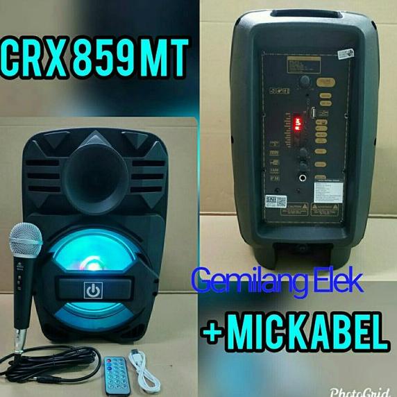 Speaker Portable CRIMSON CRX 859 MT 8 inch