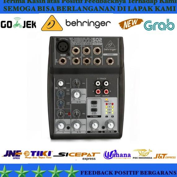 DISKON Mixer Behringer Xenyx 502 4Channel ORIGINAL