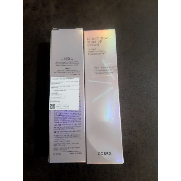 Cosrx sunny snail tone up cream sunny dahye sunscreen