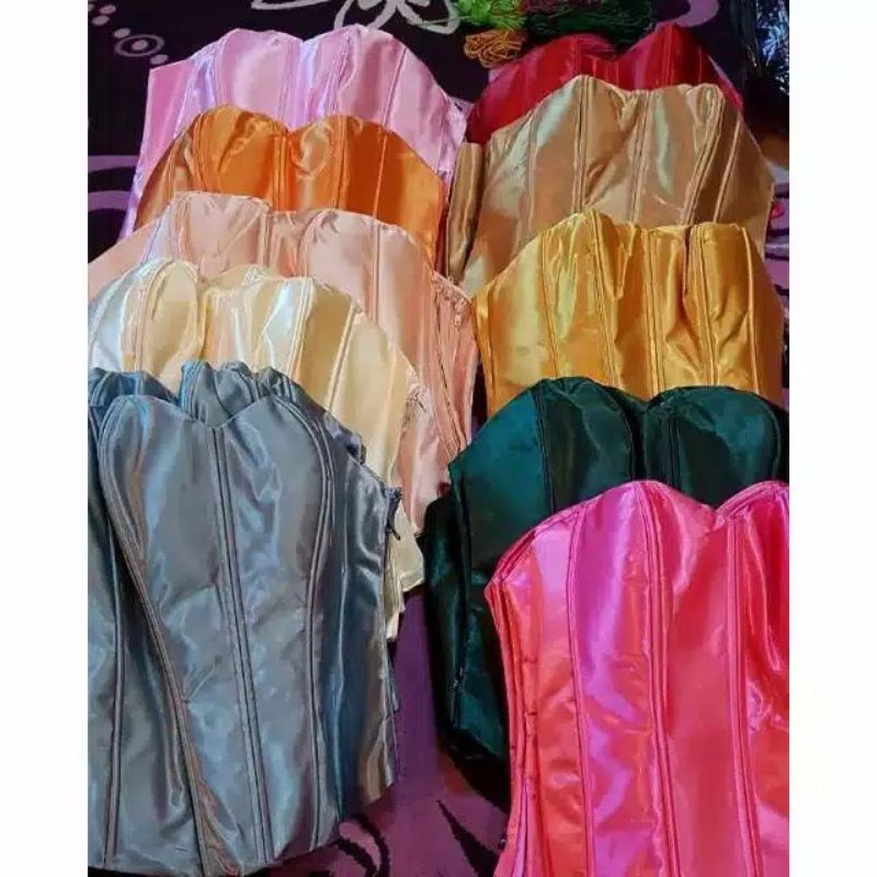 COD KAMISOL SATIN LONGTORSO JUMBO / LONGTORSO KEBAYA / BUSTIER / LONGTORSO SATIN