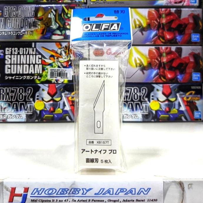 

Bisa COD Olfa XB157T Spare Blades 1pack 5pcs Kualitas Terbaik (hj00tkkt)