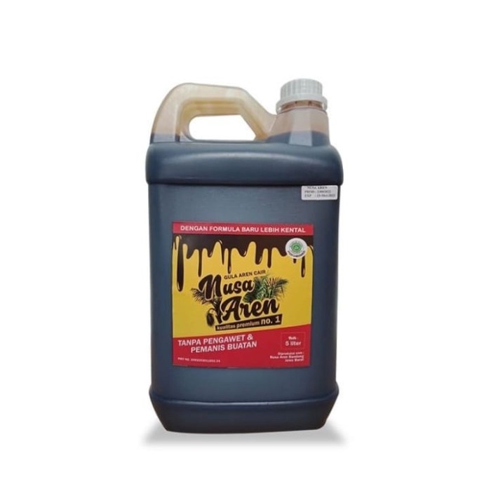 

Nusa Aren gula cair premium isi 5 liter