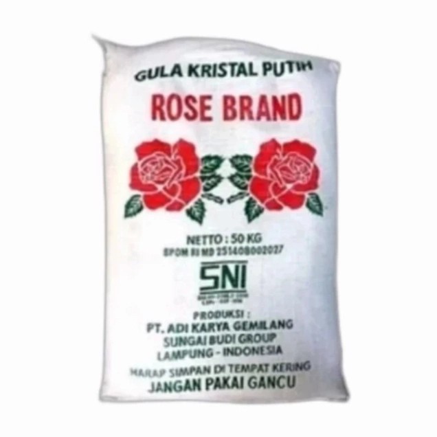 Gula pasir rose brand 50kg