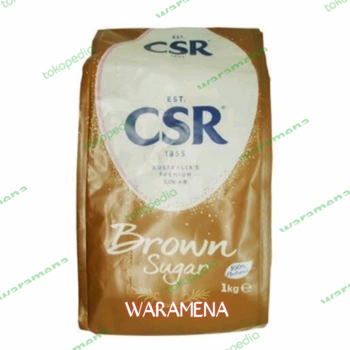 

CSR BROWN SUGAR 1KG // GULA IMPORT AUSTRALIA
