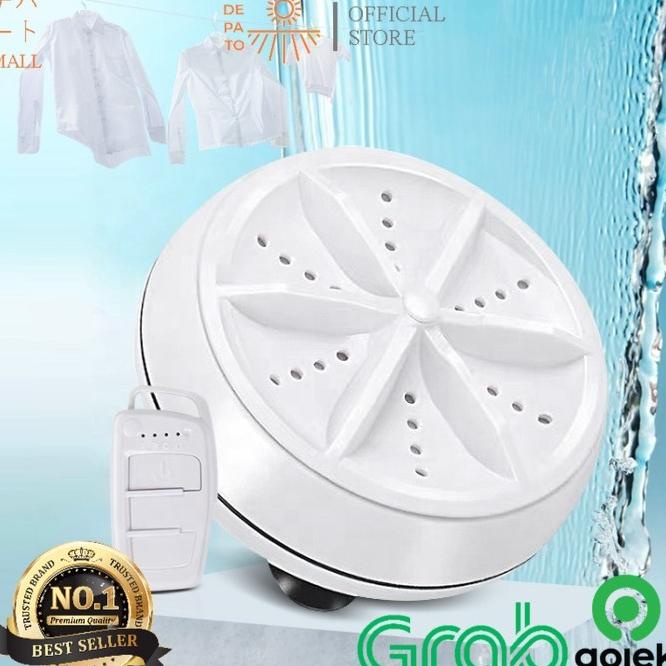 Mesin Cuci Ultrasonic Mini Portable - Ultrasonic Turbin Wash Dp