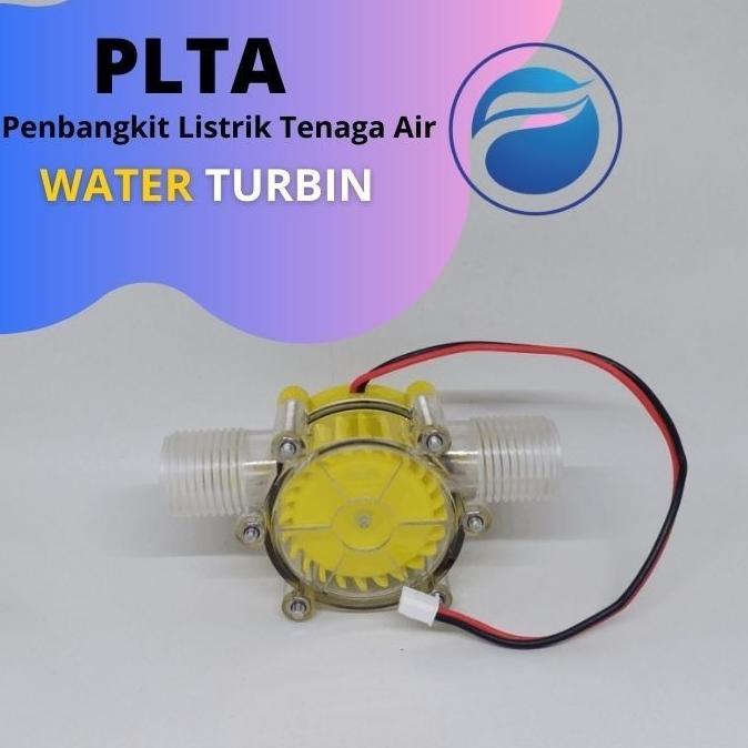 Plta 12V Pembangkit Listrik Tenaga Air Generator Hydroelectric Turbin