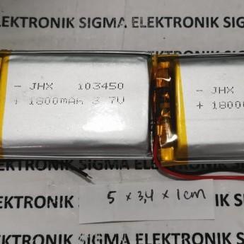 Baterai Lithium Polymer 3.7V 1800Mah 1500Mah 1200Mah Harga Per 1 Pcs