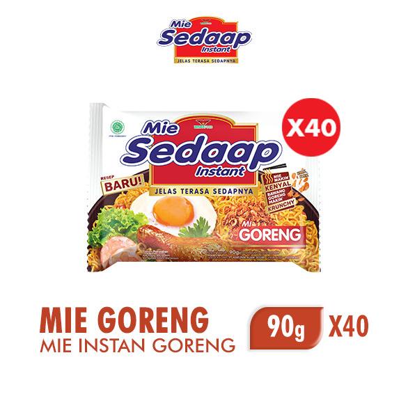 

Sedaap Mie Instan Goreng 90 Gr X 40 - Best Store