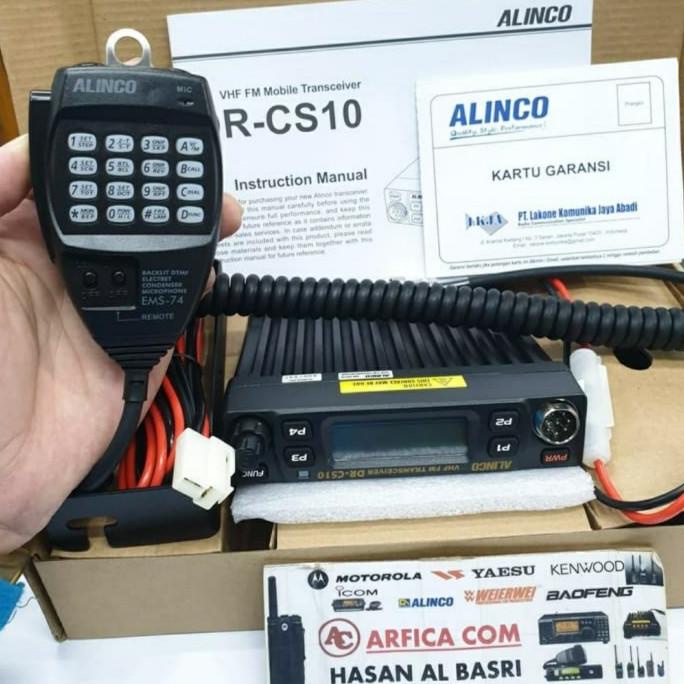 RADIO RIG ALINCO DR-CS10 VHF RIG ALINCO DR CS-10 VHF GARANSI ALINCO CS