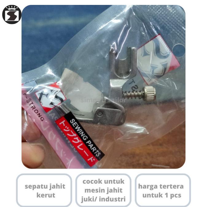 

+%+%+%] sepatu kerut mesin jahit juki YKK p952