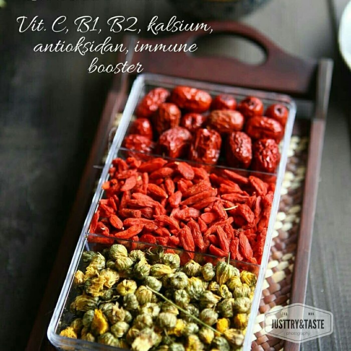 

Booster Tea (Chrysanthemum+Gojiberry+Red Dates)