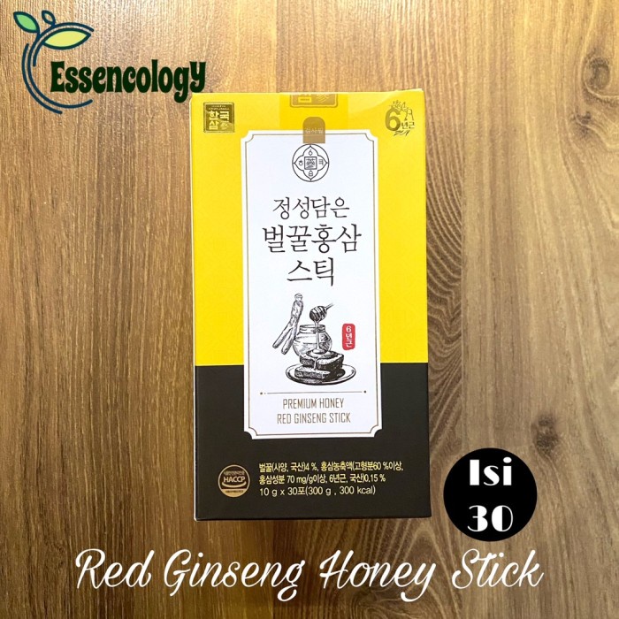 

Korea Premium Honey Red Ginseng 6Y Extract Ginseng Merah Madu - Isi 30