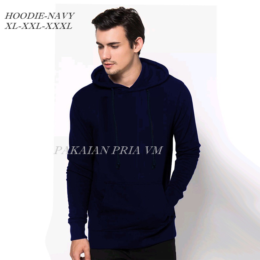 VM - FREE KAOS BIG SIZE - JAKET JUMBO - JAKET BIG SIZE - Zipper + Hoodie Jumper